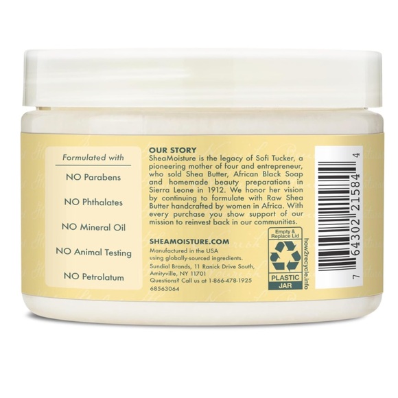 SheaMoisture 100% Pure Jamaican Black Castor Oil LeaveIn for Damaged Hair 11.5oz - Picture 3 of 13